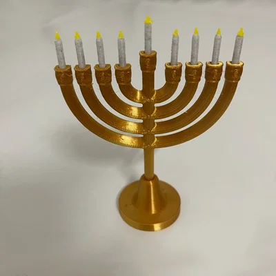 Mô hình Hanukkah Menorah (Chanukiah)