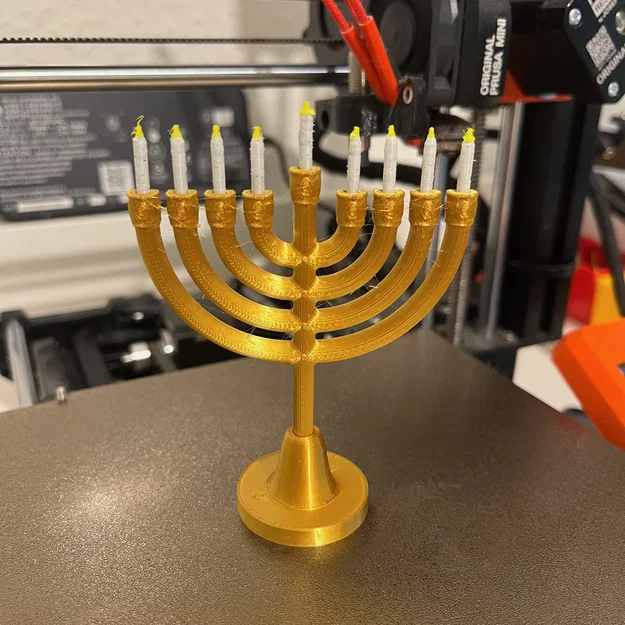 Mô hình Hanukkah Menorah (Chanukiah) - Image 2
