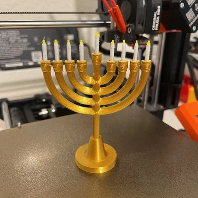Mô hình Hanukkah Menorah (Chanukiah)