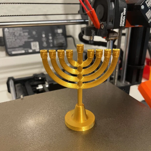 Mô hình Hanukkah Menorah (Chanukiah) - Image 3