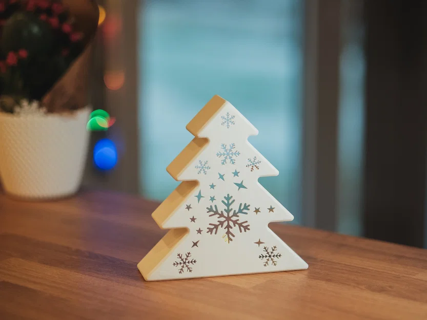 Mô hình trang trí cây thông Noel tích hợp đèn LED siêu xinh - Image 1