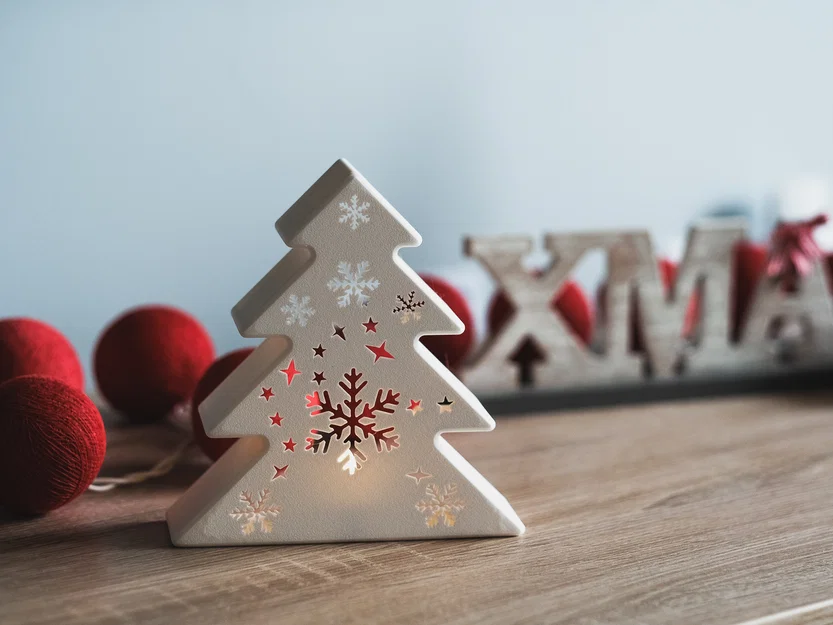 Mô hình trang trí cây thông Noel tích hợp đèn LED siêu xinh - Image 3