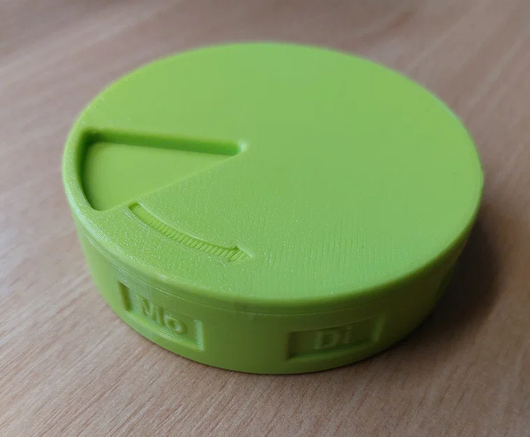 Hộp Đựng Thuốc Hàng Tuần 80x21mm (Pill Box) - Image 1