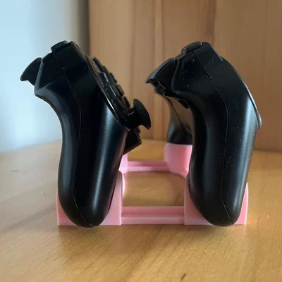 Đế Đỡ Tay Cầm PS3 Kép - Phụ Kiện Decor Góc Gaming Đẹp Mắt