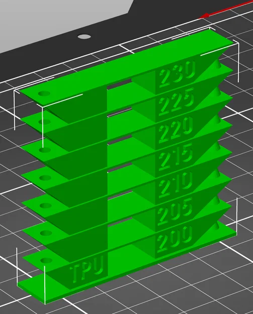 Tháp kiểm tra nhiệt độ TPU (200-230 độ C) cho Prusa MK4 - Image 1