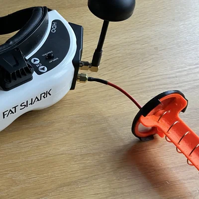Anten định hướng Helical FPV 5.8 GHz (Tự in 3D)