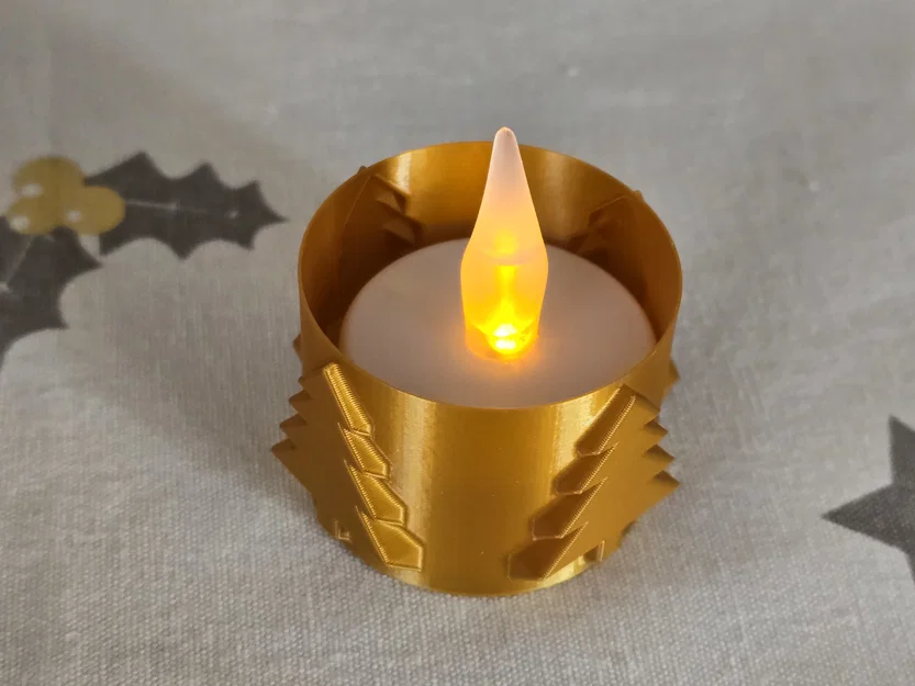 Bộ sưu tập trang trí Giáng sinh: 2 đế nến / tô / bình hoa - Image 2