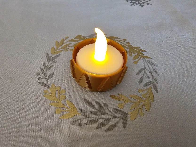 Bộ sưu tập trang trí Giáng sinh: 2 đế nến / tô / bình hoa - Image 3