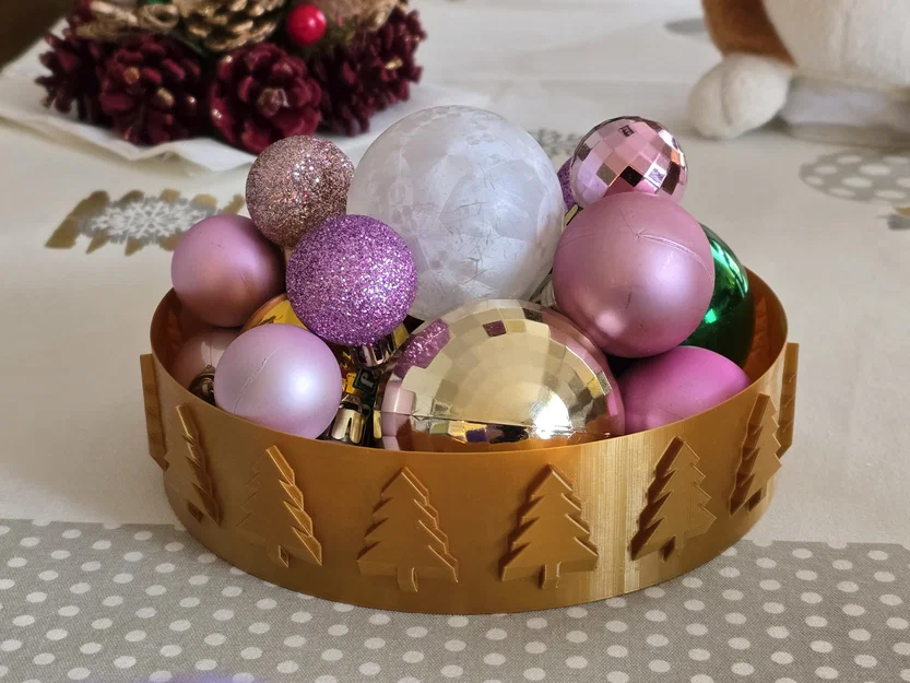 Bộ sưu tập trang trí Giáng sinh: 2 đế nến / tô / bình hoa - Image 4