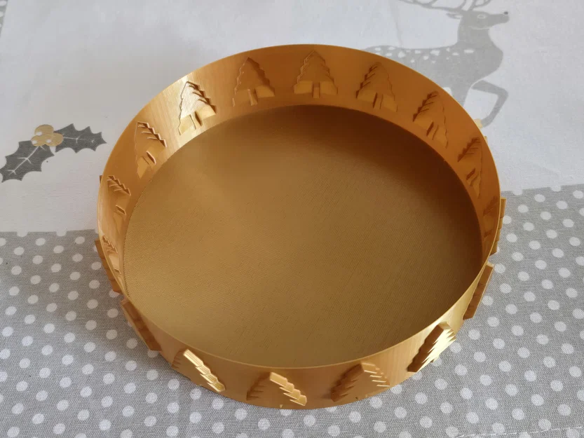 Bộ sưu tập trang trí Giáng sinh: 2 đế nến / tô / bình hoa - Image 5