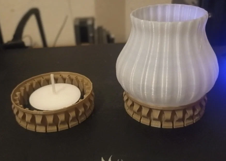 Đèn nến trang trí Giáng sinh (Christmas Candle lamp) - Image 1