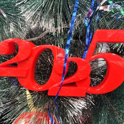 Mô hình trang trí cây thông Noel năm 2025 (2025 Christmas Decoration)