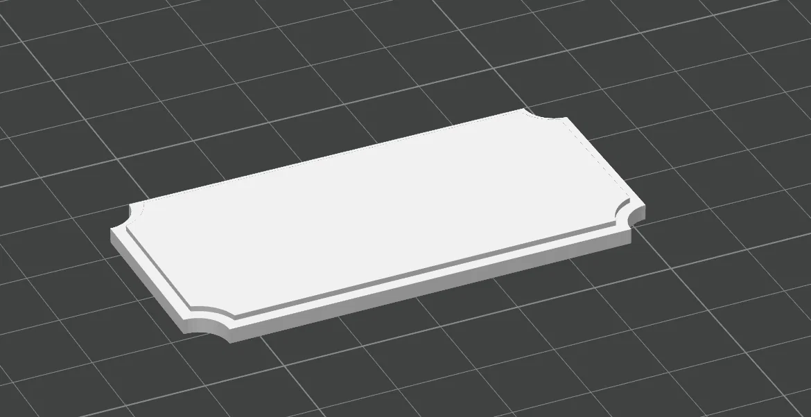 Bảng tên trống tùy chỉnh theo ý thích - Image 1