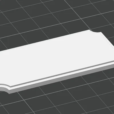 Bảng tên trống tùy chỉnh theo ý thích