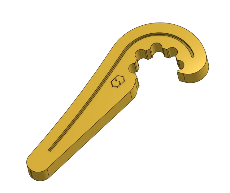 Cờ-lê 3D chuyên dụng vặn khớp nối ống nước PE siêu bền - Image 2