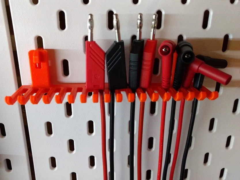 Giá treo cáp cỡ lớn cho bảng pegboard IKEA SKADIS (Khoảng cách 4/6/8/10 mm) - Image 1