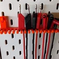 Giá treo cáp cỡ lớn cho bảng pegboard IKEA SKADIS (Khoảng cách 4/6/8/10 mm) - Thumbnail 1
