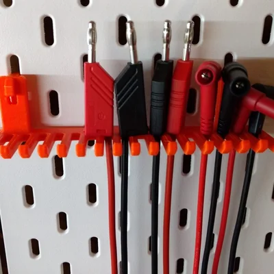 Giá treo cáp cỡ lớn cho bảng pegboard IKEA SKADIS (Khoảng cách 4/6/8/10 mm)