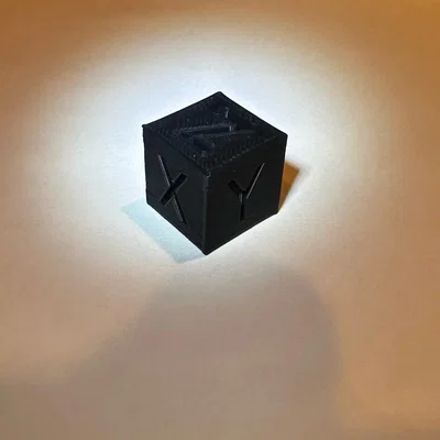 Calibration cube 20mm x 20mm xyz - Khối chuẩn căn chỉnh máy in 3D