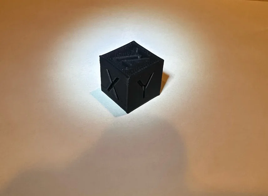 Calibration cube 20mm x 20mm xyz - Khối chuẩn căn chỉnh máy in 3D - Image 2