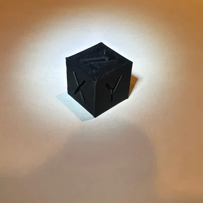 Calibration cube 20mm x 20mm xyz - Khối chuẩn căn chỉnh máy in 3D
