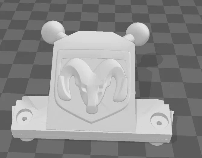 Đế gắn điện thoại hai bóng cho Ram 1500 in 3D tiện lợi - Image 1