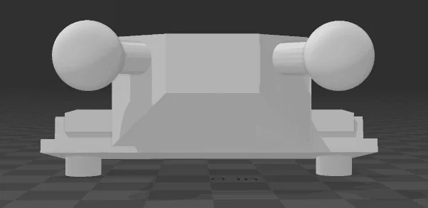 Đế gắn điện thoại hai bóng cho Ram 1500 in 3D tiện lợi - Image 2