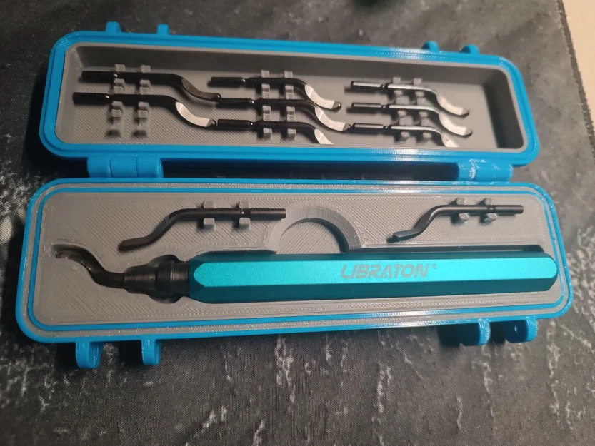 Hộp Đựng Dụng Cụ Deburring 154mm (Libraton) - Phong Cách Rugged Box - Image 2