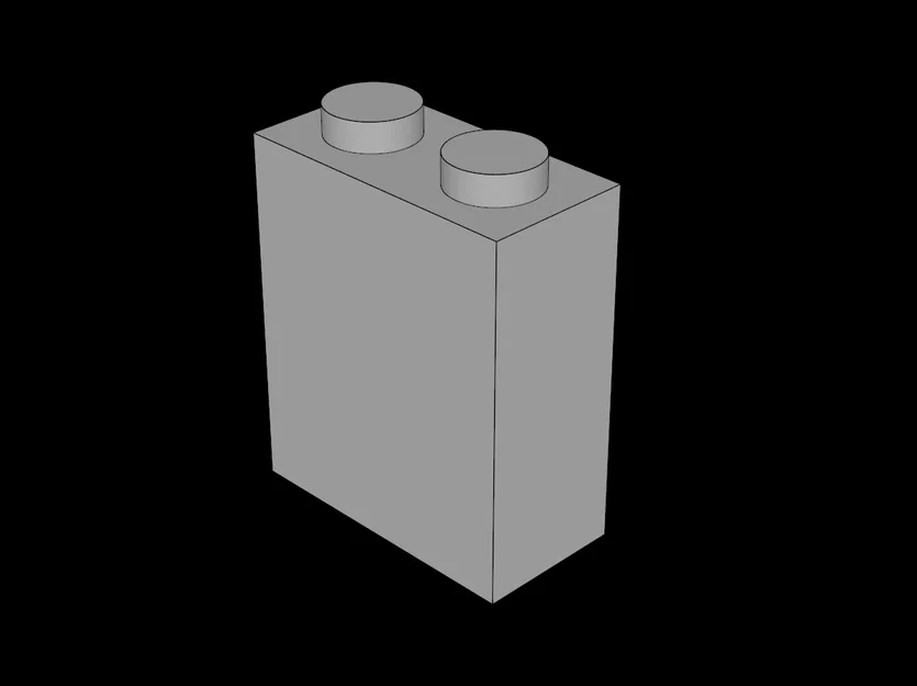 Gạch lắp ráp Lego tương thích 1x2x2 tự in 3D tại nhà - Image 1