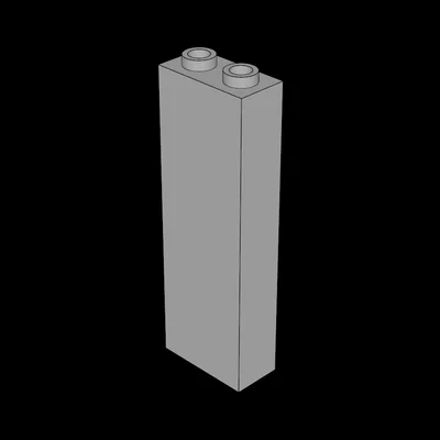 Gạch lắp ráp 1x2x5 tương thích Lego - File in 3D chất lượng
