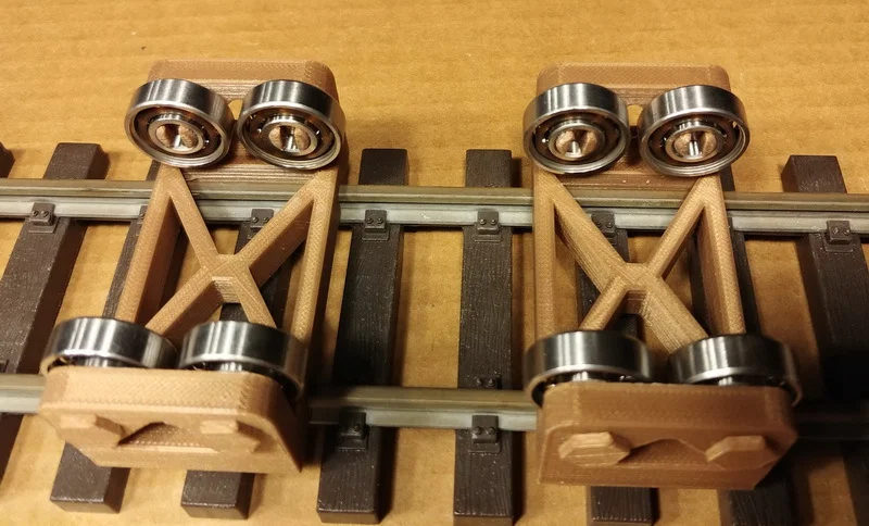 Bộ Con Lăn Thử Nghiệm Cho Mô Hình Tàu Hỏa Cỡ “G” - Image 1