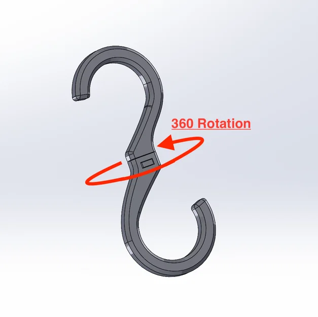 Móc treo xoay S-Hook / C-Hook - Image 1