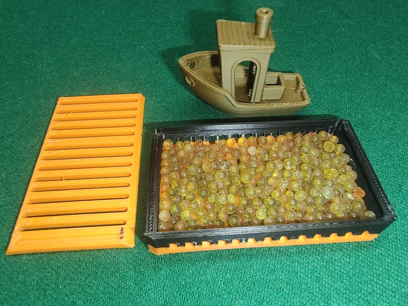 Hộp nhỏ đựng hạt hút ẩm cho máy sấy nhựa - Image 2