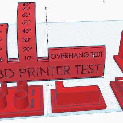Bộ 6 mẫu kiểm tra máy in 3D (3D Printer Tests) chuẩn xác nhất