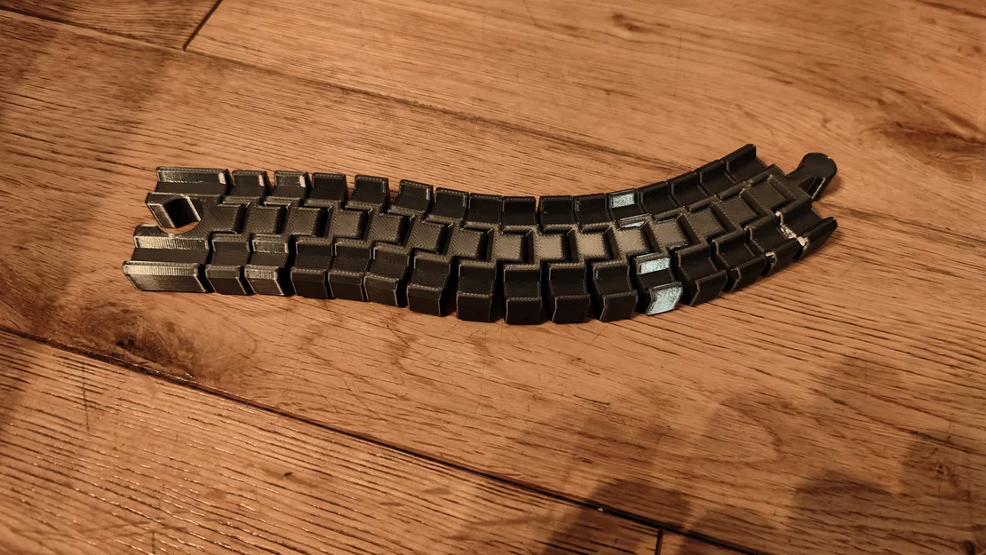 Đường ray tàu hỏa linh hoạt 3D (Tương thích Brio, Ikea) - Image 1