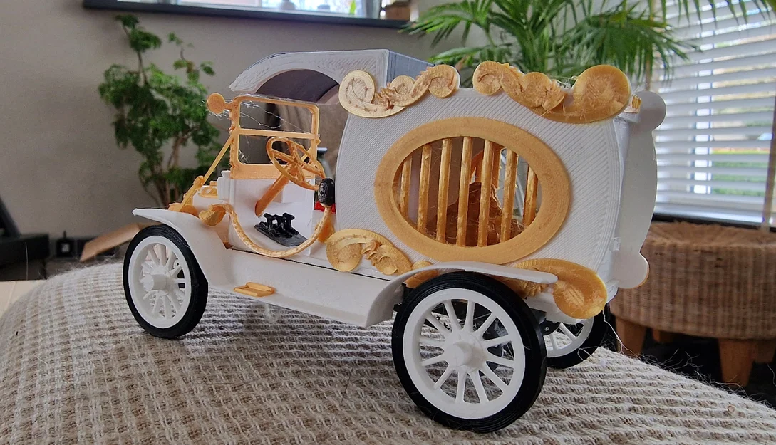 Mô hình in 3D xe cổ T Ford TT Circus 1925 độc đáo - Image 6