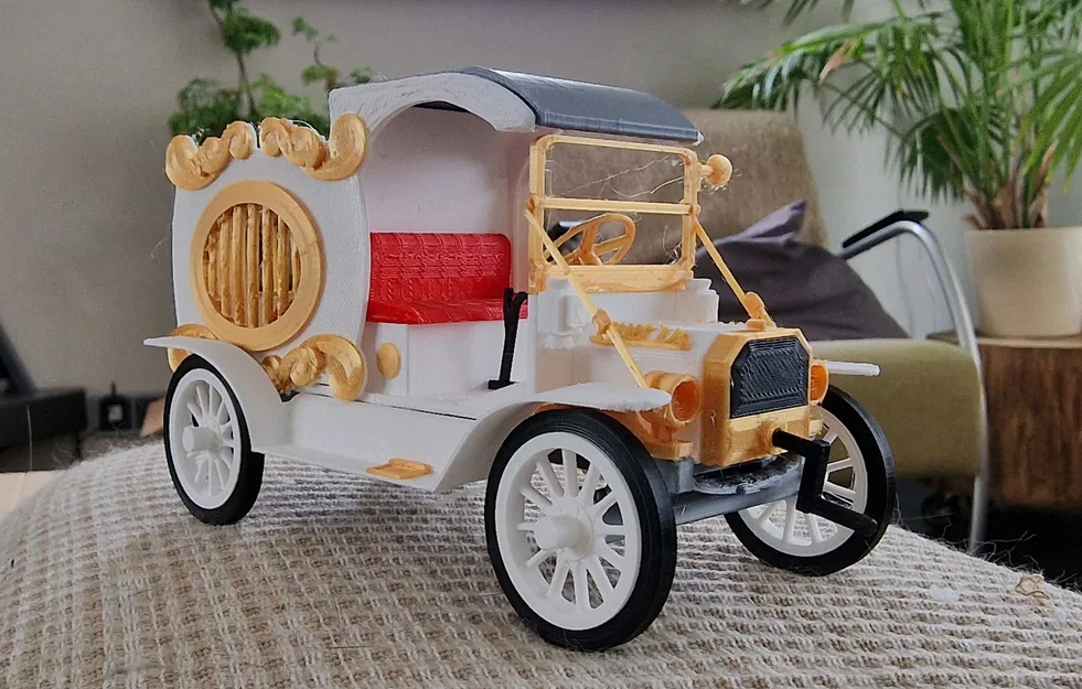 Mô hình in 3D xe cổ T Ford TT Circus 1925 độc đáo - Image 10