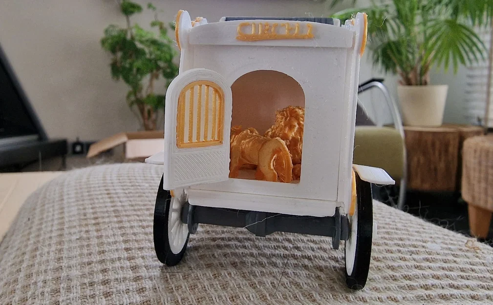 Mô hình in 3D xe cổ T Ford TT Circus 1925 độc đáo - Image 11