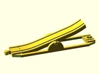 Mô hình bập bênh đường ray tàu hỏa Brio 250mm cho bé - Image 1