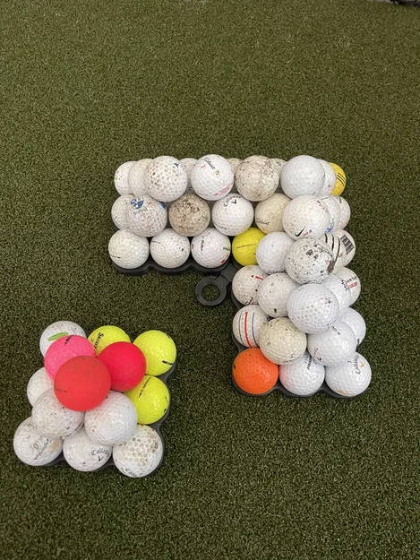 Khay Xếp Bóng Golf (Golf Ball Pyramid Tray) Ghép Nối Thông Minh - Image 1