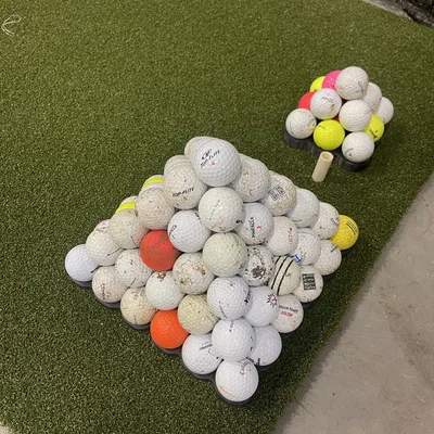 Khay Xếp Bóng Golf (Golf Ball Pyramid Tray) Ghép Nối Thông Minh