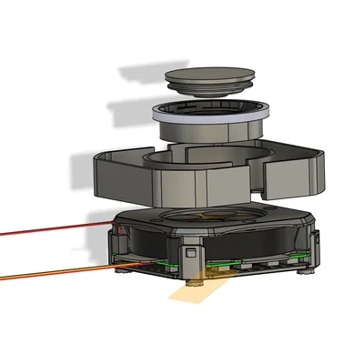 Bộ gá căn chỉnh và đế giữ mô hình Bambu Labs Magnetic Levitation Kit