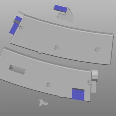 Băng đạn cong MP5 AEG cho Mosquito & Cyma (Bản thử nghiệm)
