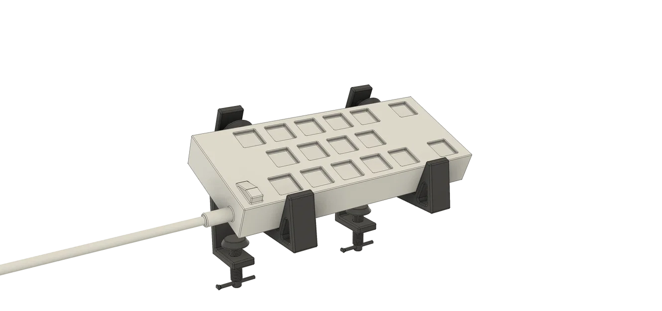 Kẹp Cố Định Ổ Cắm Điện Để Bàn Bản Siêu Rộng - Image 3