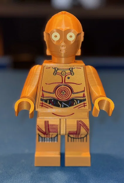 Mô hình lắp ghép C-3PO (Star Wars) phiên bản MegaFigure (Tỉ lệ 5:1) - Image 1