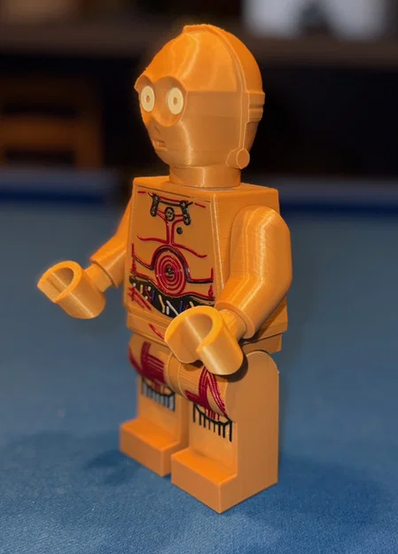 Mô hình lắp ghép C-3PO (Star Wars) phiên bản MegaFigure (Tỉ lệ 5:1) - Image 2