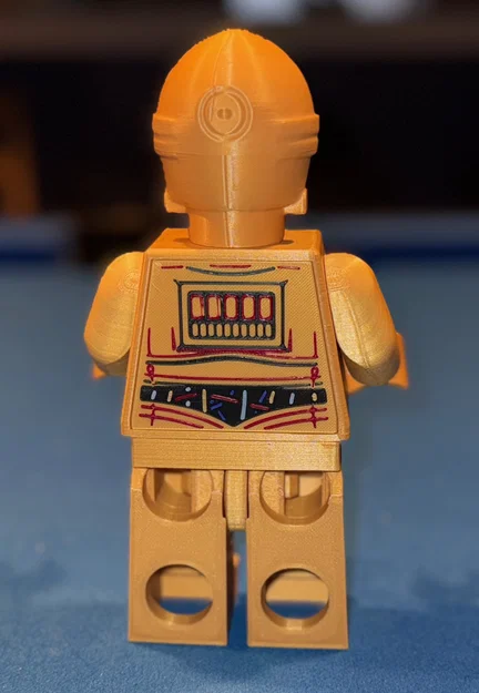 Mô hình lắp ghép C-3PO (Star Wars) phiên bản MegaFigure (Tỉ lệ 5:1) - Image 4