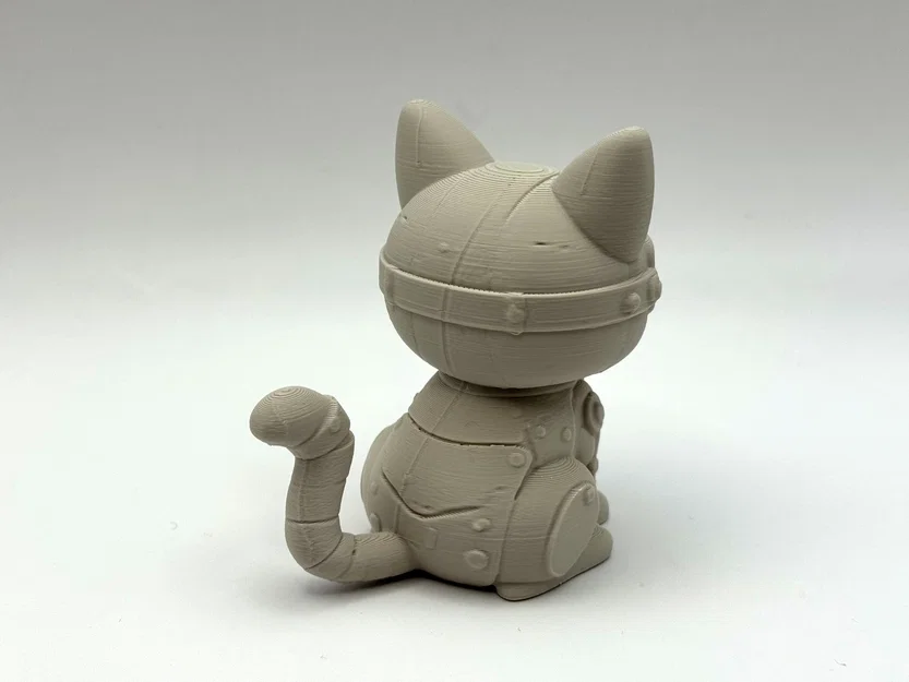 Cyber Kitty – Mô Hình Mèo Máy Tương Lai Cực Chất - Image 2