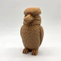 Tượng Totem Chim Kookaburra Chạm Khắc Gỗ - Thumbnail 3