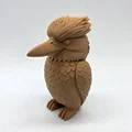 Tượng Totem Chim Kookaburra Chạm Khắc Gỗ - Thumbnail 5